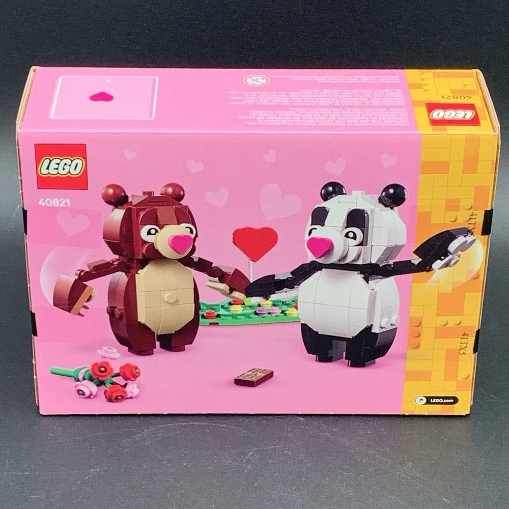 LEGO 40821 LOVE BEARS 287 Pieces New Sealed Valentines‎ Day Gift